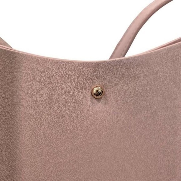 Samara Anthropologie Women's Medium Peony Pink Leather Crossbody - Picture 7 of 12